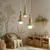 Opviq luster Elwood 20803-SET-30-E, 3 × E27, bež
