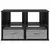 Stalak za TV s ladicama Crni hrast 79 x 40 x 48 cm