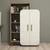 Hanah Home Form Walnut Cream Polica za knjige 90x132x32cm, Belo braon