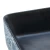 Nadgradni umivaonik crno-plavi 46 x 35,5 x 13 cm keramički