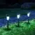 Aigostar - LED solarna lampa LED/0,006W/1,2V 29,7 cm crna 6500K IP44