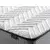 Hanah home Krevet Silver 100x38x200cm Crni