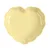 Heart-shaped baking dish, ceramics, 26.5x24.5cm/1.8L, Vanilla - Emile