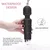 Mini AV Wand vibrator (vodootporan, 20 brzina) roze