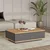 Hanah Home Klub sto FR14-AA, 90x28.6x60 cm, Antracit