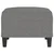 Vidaxl Stolček za noge temno siv 70x55x41 cm blago
