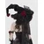 Klobuk DEVIL FASHION - Gothic Rose - črn - AS269