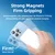 Remax Power Bank Usion RPP-65, PD20W, Wireless 15W, 10000mAh, Ljubičasti