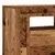 TV ormarić LED boja staro drvo 90x35x40 cm konstruirano drvo