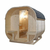 HOME DELUXE tradicionalna zunanja savna CUBE DELUXE L