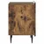 vidaXL Nočna omarica 2 pcs Dimljen hrast 43 x 34,5 x 52 cm
