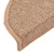 Prostirke za stepenice 15 kom 65x21x4 cm svijetlosmeđe poluokrugle velike