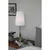 Markslöjd 108969 - Stona lampa NOBLE 1xE14/40W/230V 56 cm bela/mesing