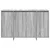 Kreveta Sivi hrast sonoma 120 x 41 x 75 cm Konstruirano drvo
