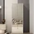 Hanah Home višenamenski ormarić Valento 20215, 70 cm, Moonstone / travertin