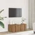TV ormarić Artisan hrast 80x34x30 cm izrađeno drvo