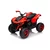 Quad na akumulator Fast Wheel 4x4 - crveni