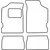 Textile car mats Citroen Saxo 2000-2003