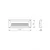 HOME LIGHT Zidna LED svetiljka Jm-8006, 2W, 4000K, Ip65, Bela