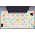 Decormat Podloga za pisalno mizo Colorful pattern 120x60 cm