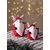 Aberto Design Dekorativni predmet SUS0129, 8x7x11 cm, Crveno-beli