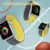 Silikonska narukvica za Apple Watch sa magnetom crno bordo 38/40/41mm