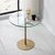Hanah home Klub sto Chill 50x50x50cm Zlatni