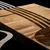 Wallity Zidna dekoracija Gitar, 39x13 cm, Smeđe boje