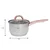 KINGHoff  Kinghoff jekleni lonci 10 kosov Rosegold KH1764