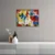 Canvas Slika na platnu Oriental, Wassily Kandinsky, Sa ramom, 100 x 75 cm, Crni