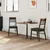 vidaXL Jedilni stoli 2 pcs Svetlo rjava 43 x 54 x 89 cm