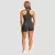 GymBeam Ženski sportski top BEAT Charcoal