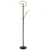 Globo 59093S - LED prigušiva stojeća lampa STANFORD 28W/230V + 5W 3000K crna
