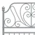 Okvir za krevet sivi metalni 90 x 200 cm