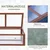 Homestar Toplotna ograja rastlinjak 100x65x40 cm rjava
