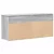 Klupa za cipele boja hrasta 102x30,5x45 cm konstruirano drvo