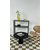Hanah Home Klub sto Lilyum 42, 69x42x69 cm, Crni