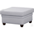 Tabure Chester - 75x70 cm - tkanine Solid