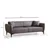 Atelier del Sofa Trosed Belissimo 220x67x95cm Tamnosivi
