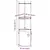 Kavezi za rajčice s vrećama za biljke 4 kom 116 cm čelik i PP