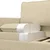 Vidaxl Kavč Krem 196 x 81 x 87,5 cm Blago