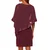 Obleka Arlet - bordo
