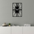 Wallity Zidni sat Striped, 49x33 cm, Crni