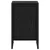 Noćni ormarić 2 pcs Crni hrast 39,5 x 30 x 50 cm