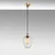 Opviq Luster Armut-6677, 20cm, IP20, Zlatne boje