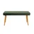Hanah Home Set Trpezarijski sto i 2 klupe Costa 1070, Zeleni