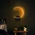 Opviq Moon 13328 Zidna lampa, Crna