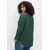 SHEEGO Bluza temno zelena