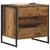 Noćni ormarić s ladicama 2 pcs Staro drvo 50 x 39.5 x 50 cm