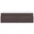 Vidaxl Box spring postelja z vzmetnico temno rjava 160x200 cm blago